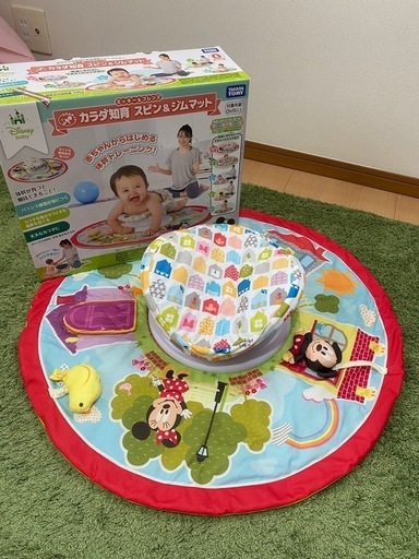 ★超美品★スピン\u0026ジムマット★ディズニー★