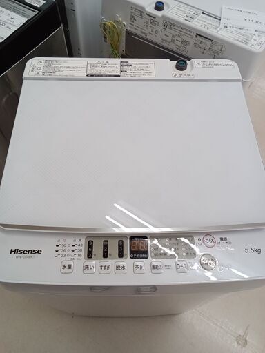 ★ジモティ割あり★ Hisense 洗濯機 HW-G55BK1 5.5kg 22年製 動作確認／クリーニング済み TC5313