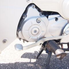 人気クリーム色スーパーカブ走行少ないホンダカブ110実働不具合無し富山、石川、金沢の画像