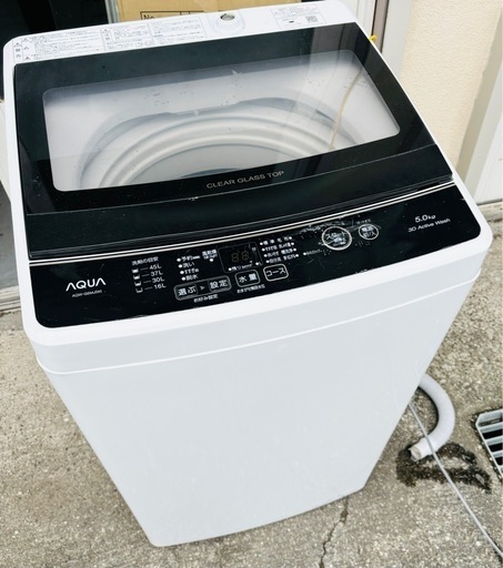 AQUA 全自動洗濯機 AQW-G5MJ 2022年製 5kg