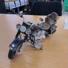 1009-327 ブリキ製 レトロバイクインテリア