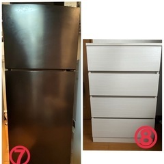 家具家電お譲りします(引き取り限定)の画像