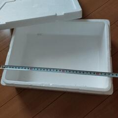 発泡スチロールケース フタ付き 箱の画像
