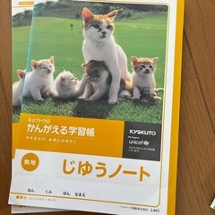 自由ノート3冊おまけ付きの画像