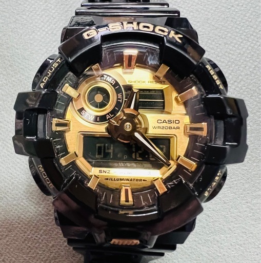 【交渉成立】G-SHOCK GA-710GB-1AJF