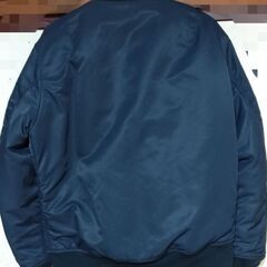 ユニクロ UNIQLO 311-459618(34-01) MA‐1ブルゾン M ネイビーの画像