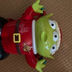 ディズニーポップコーンバケット　リトルグリーンメン　クリスマス