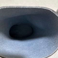 黒塩ビ長靴26cm 中古品の画像