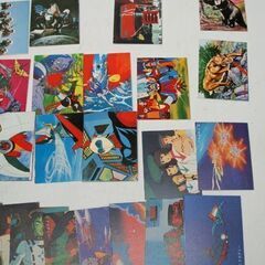 昭和レトロ 当時物 ミニカード まとめて 92枚セット　特撮 アニメ ウルトラマン 仮面ライダー ゴジラ モスラなど ☆ PayPay(ペイペイ)決済可能 ☆ 札幌市 豊平区 平岸 平岸店の画像