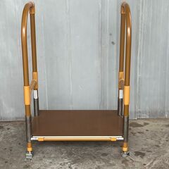 【介護用品】玄関踏み台 ステップ 台座 手すり 手摺