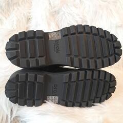美品♥dior　オブリーク柄　explorer ショートブーツ　24.5㎝の画像