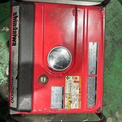 【実働整備済品】shindaiwa新ダイワiEG2500インバーター発電機（ヤマハEF2500i同一品）の画像