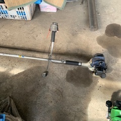商談中　草刈機　仮払い機　マルヤマ　