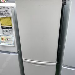 【FU1106】★パナソニック 冷蔵庫 2ドア 168L 自動霜取り マットバニラホワイト NR-B17FW-W　一人暮らし　二人暮らし　キッチン家電　家電　簡易クリーニング済 堺市 【ジャングルジャングル深井店】　