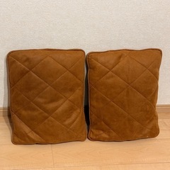 レザーテックス　クッション2個組