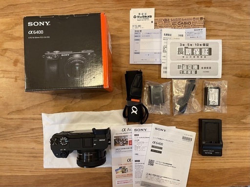 ★保証付き★SONY  α6400 ILCE-6400L/SIGMA単焦点