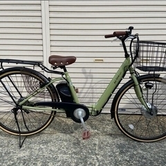 ★美品★　電動アシスト自転車 折り畳み式 26インチ 型式認定取...