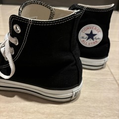 コンバーススニーカー　黒23.5㎝　　の画像