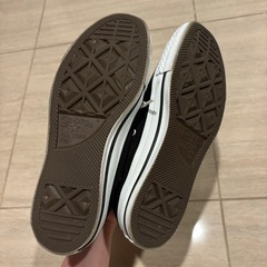 コンバーススニーカー　黒23.5㎝　　の画像