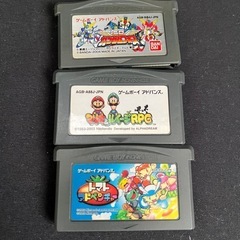ゲームボーイアドバイス　ソフト3本セット 