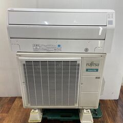 富士通ゼネラル FUJITSU ルームエアコン AS-C22G-W AO-C22G 100V 2017年製 エアコン 冷房 暖房 家電6〜9畳用