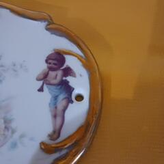 焼き物壁掛け飾りの画像