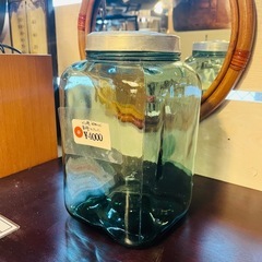 【武蔵小山店】 昭和レトロ　昭和　レトロ　ガラス　菓子瓶　検　地...