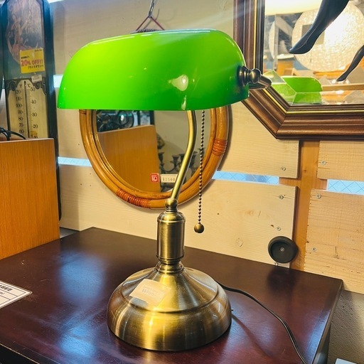 売約済み【武蔵小山店】   昭和レトロ　昭和　レトロ　ビンテージ　ヴィンテージ　アンティーク　バンカーランプ　照明　ライト　ランプ