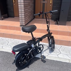 フル電動自転車アクセル付き