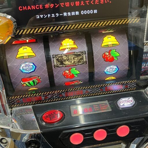 L002-NG3-111 スロット 実機 バイオハザード5 エンターライズ メダルあり 動作未確認 通電確認済み