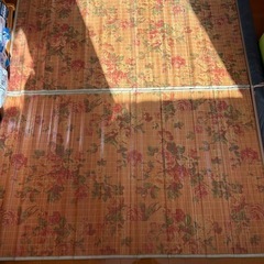 値下げしました！　花柄 ござ