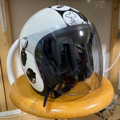 美品中古キレイ　スヌーピージェットヘルメット　フリーサイズ　　の画像