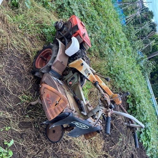 ヤンマー8馬力ディゼル耕運機現状品