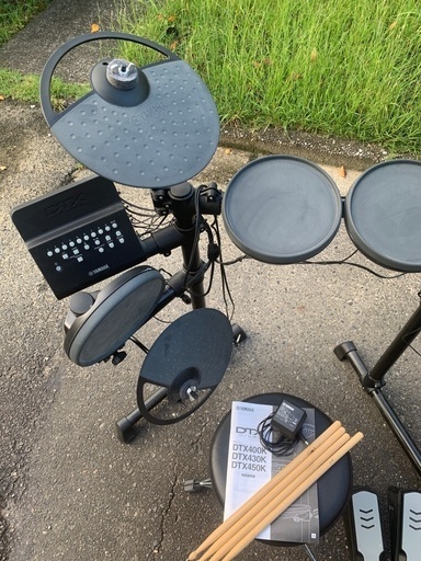 【お取引完了】【中古】YAMAHA 電子ドラム　DTX400K