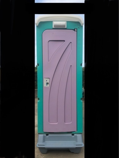 中古美品旭ハウス製仮設トイレ汲み取り式
