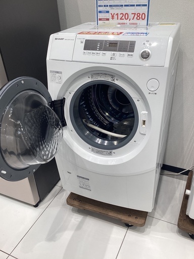 【安心の1年保証付き！】SHARPの2022年製ドラム式洗濯乾燥機！トレファク太田店