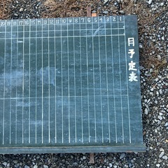黒板　大型　月予定表　の画像