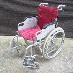 幸和製作所　アルミ　車椅子　自走式　S-15
