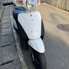 実働　現行　レッツ　ＣＡ４ＡＡ　白　　33205KM 　ライトカ...