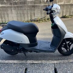 実働　現行　レッツ　CA4AA　白　　33205KM 　ライトカウル新品　福岡市南区の画像