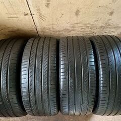 PIRELLI POWERGY 245/45R18 100Y 中古タイヤ×4本セット