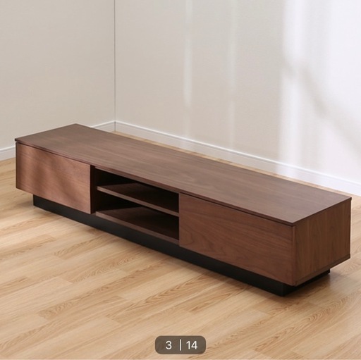 テレビボード　ニトリ　幅150 ミドルブラウン