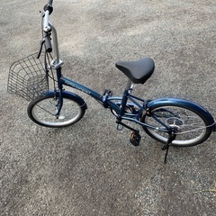 折りたたみ自転車　新品の画像