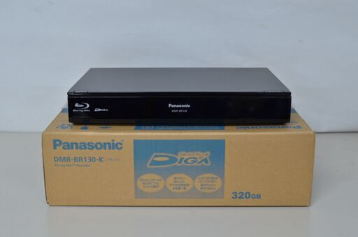 中古良品 Panasonic ブルーレイディスクレコーダー DMR-BR130 確認済