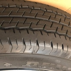 DUNLOP ハイエースSP175N　タイヤホイールセット×4個の画像