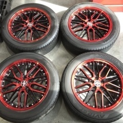 235/55R19 タイヤホイールセット　cx-8
