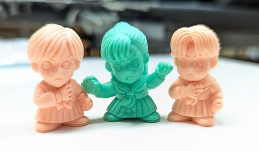 ☆スケバン刑事～少女鉄仮面伝説　消しゴム　３体　未使用中古品
