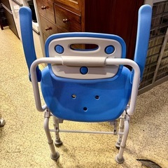 《売約済》【池上店】Panasonic パナソニック シャワーチェア  ユクリア ワイドＳＰおりたたみN PN-L41622A　介護椅子 お風呂椅子 折りたたみ 折りたたみ椅子 イス の画像