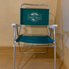 超美品　GRAET FIELT　アウトドア　折り畳みいす　イス椅...