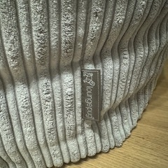 金曜日AM締切_元値68,000円-ほぼ新品 ビーズクッション ソファ 2人がけの画像